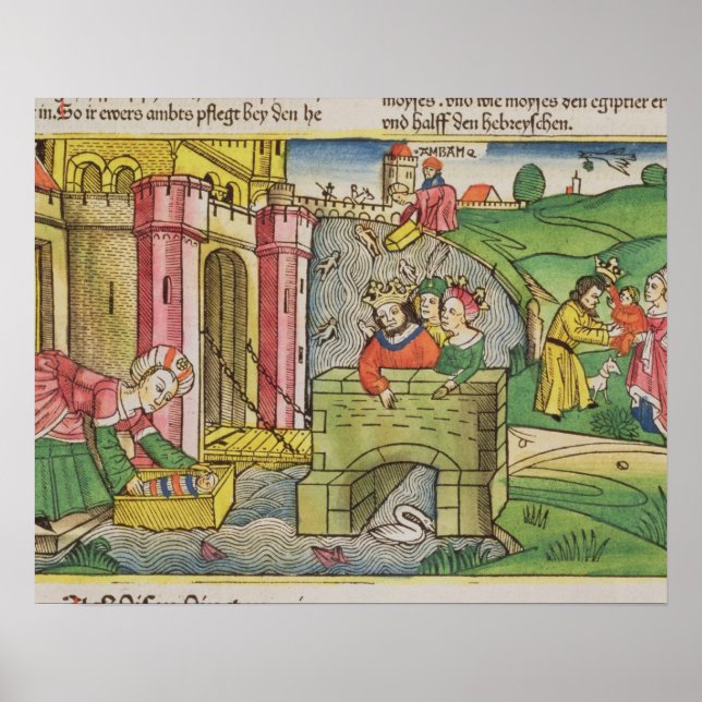 Poster Exodus 2 1-6 Moïse (Devant)