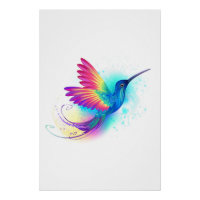 Exotic Rainbow Hummingbird