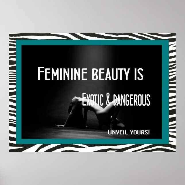 Poster Exotique et dangereux (Devant)