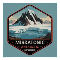 Expédition Antarctique Miskatonic Voyage Vintage