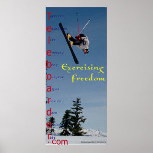 Poster Expérience de la liberté