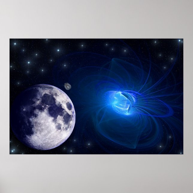 Poster Expérience temporelle - Petite erreur de calcul -2 (Devant)