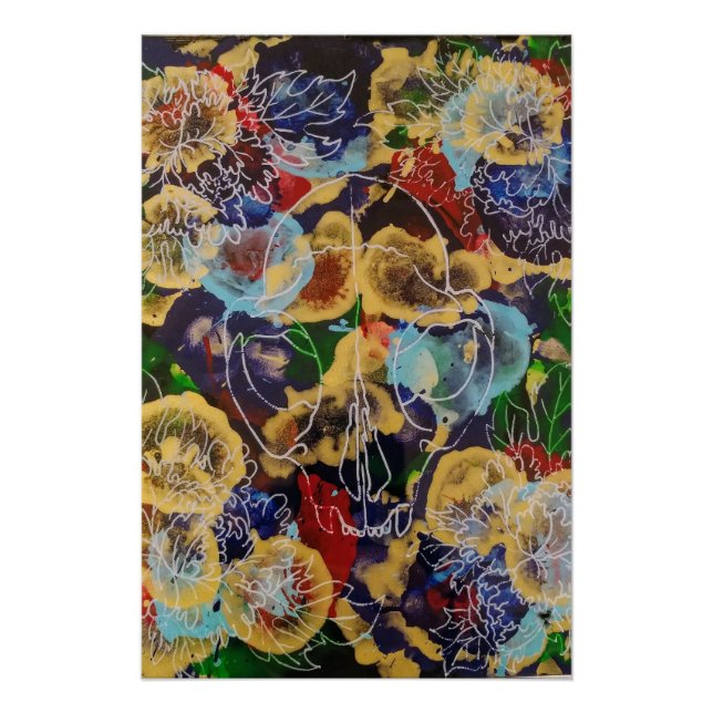 Poster Explosion de Bobcat Arc-en-ciel (Devant)