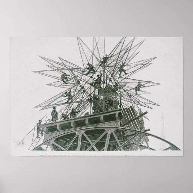 Poster Exposition universelle de 1900 (Devant)