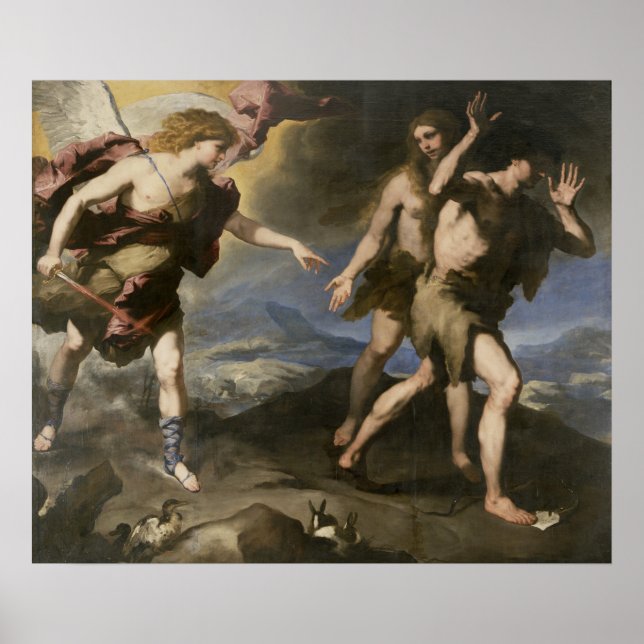 Poster Expulsion du paradis (Devant)