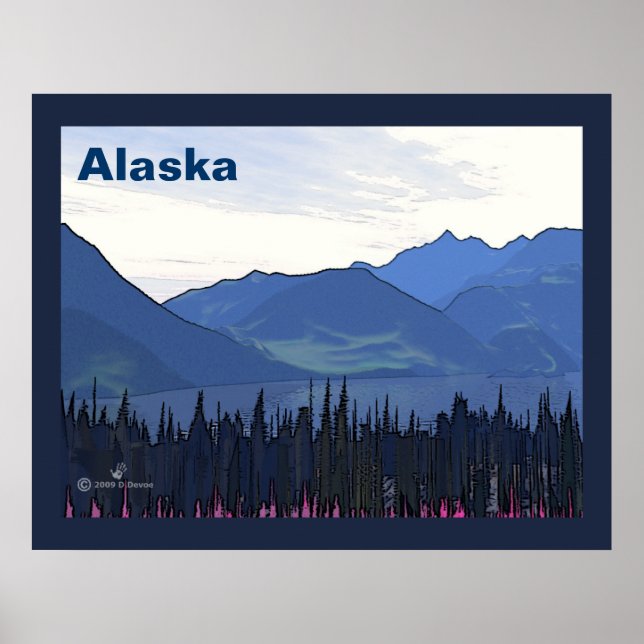 Poster Extrême-Nord été (Devant)