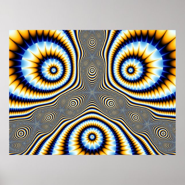 Poster Eyes of chaos II (Devant)