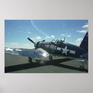 Poster F4U-1 Corsair