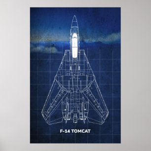 Poster F-14 Tomcat