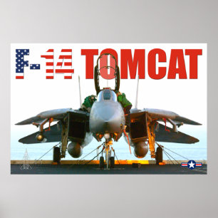 POSTER F-14 TOMCAT "FLIGHTDECK"