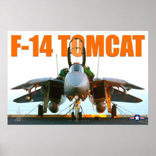 POSTER F-14 TOMCAT "FLIGHTDECK"