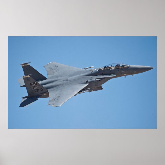 Poster F-15E Strike Eagle (Devant)