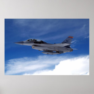 Poster F-16 Deux sièges