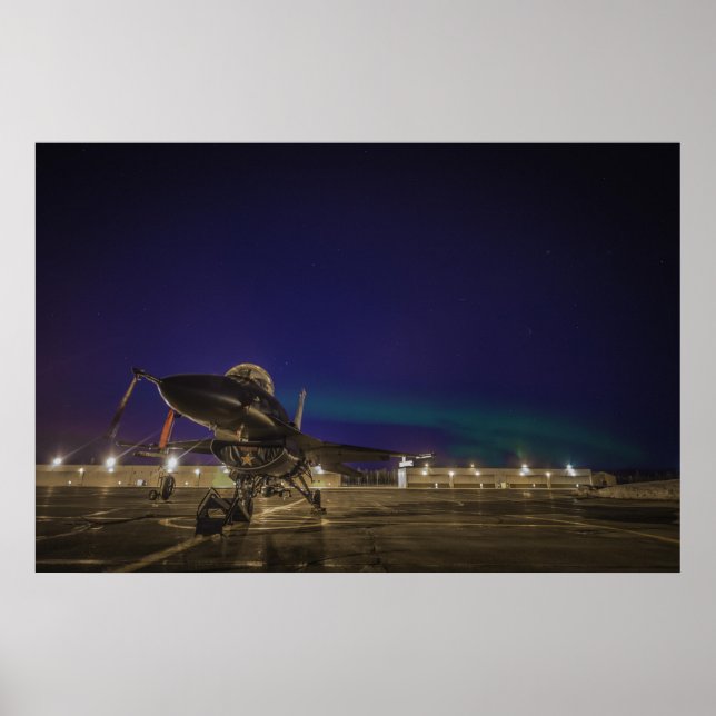 Poster F-16 Faucon combattant (Devant)