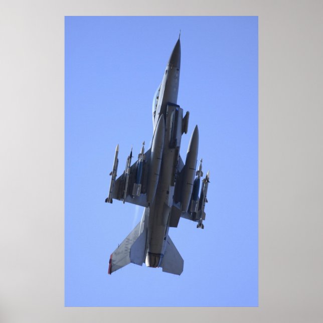 Poster F-16 Faucon combattant (Devant)