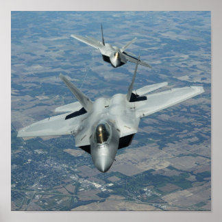 Poster F-22 Rapteurs