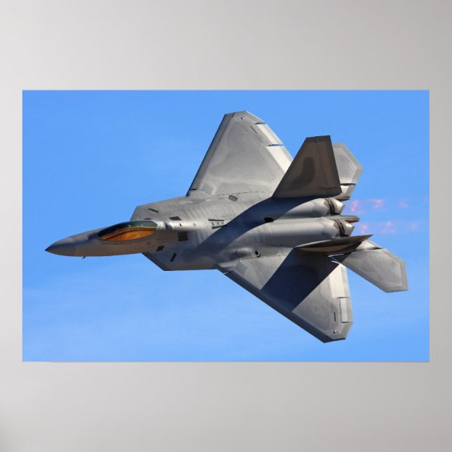 Poster F-22 Raptor (Devant)