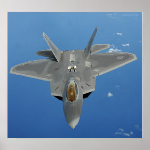 Poster F-22 Raptor sur le Pacifique