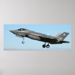 Poster F-35 Éclair II
