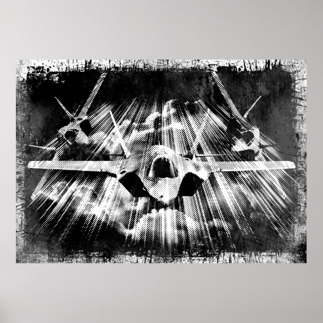 Poster F-35 Lightning II (Devant)