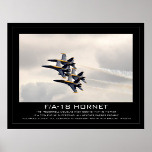 Poster F/A-18 Hornet