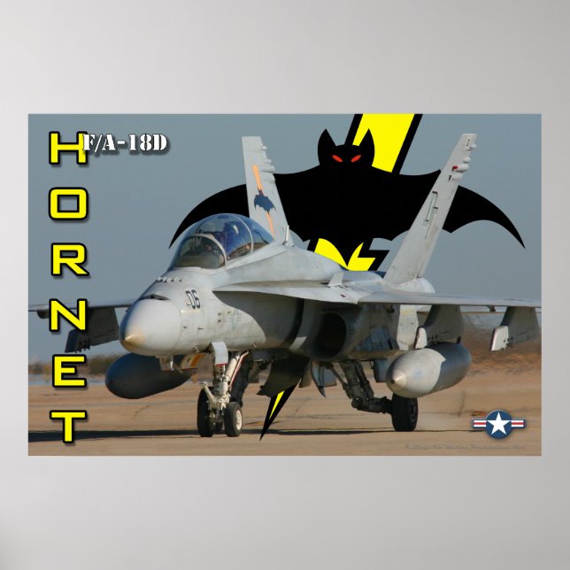 Poster F/A-18D Hornet (Devant)