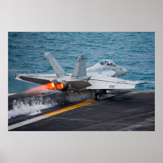 Poster F/A-18F Super Hornet (Devant)