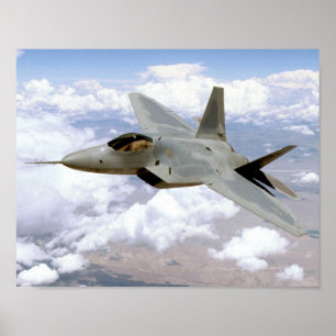 Poster F/A-22 Raptor