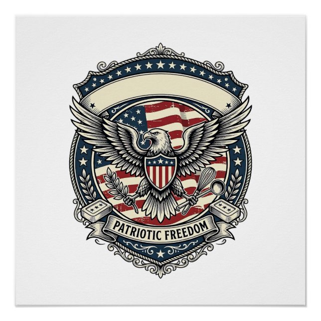 Poster Fabricant de savon patriotique  (Devant)