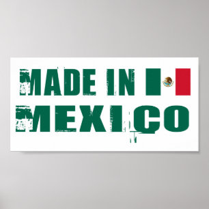 Poster Fabriqué au Mexique