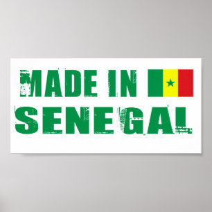 Poster Fabriqué au Sénégal