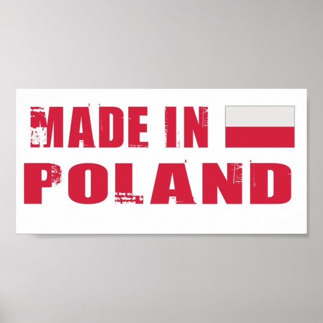Poster Fabriqué en Pologne (Devant)