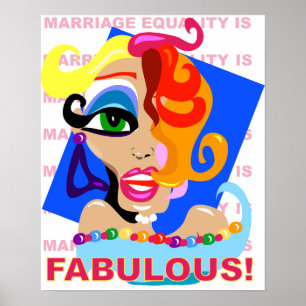 Poster Fabuleux ! (L'égalité de mariage est)