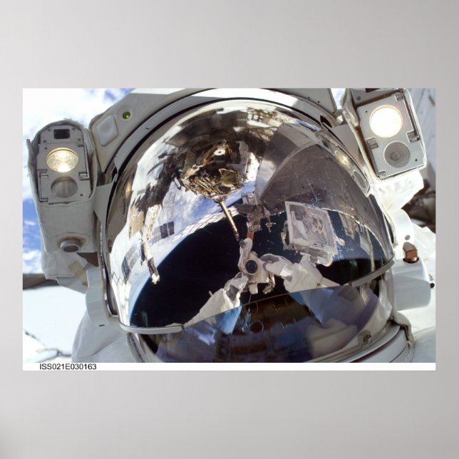 Poster Face d'astronaute (Devant)