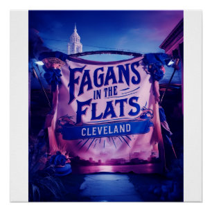 Poster Fagan's In The Flats Cleveland