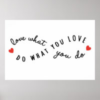 faire ce que vous aimez, l'art du mot inspirant