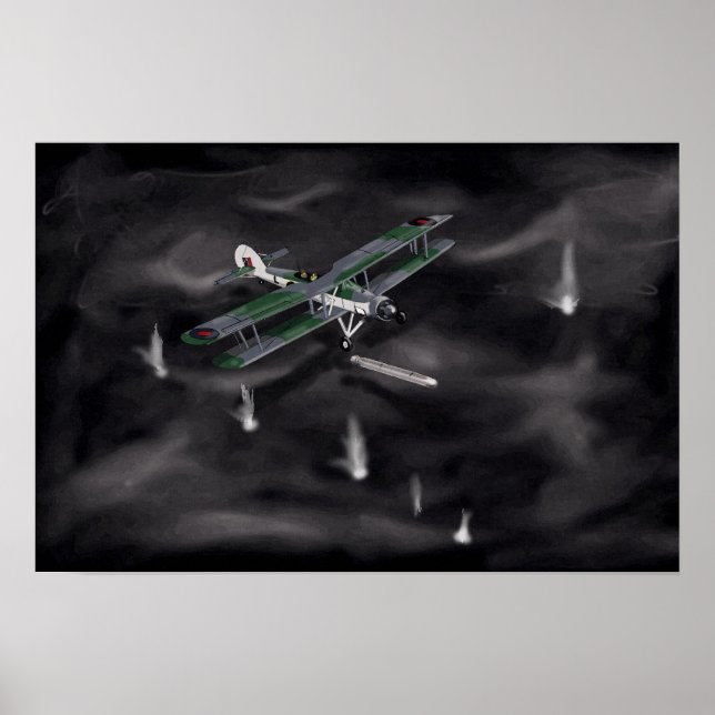 Poster Fairey Swordfish II 'Silverfish' (Devant)