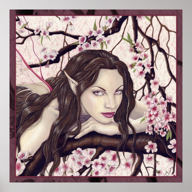 Poster Fairy of the Spring Bloom (Devant)