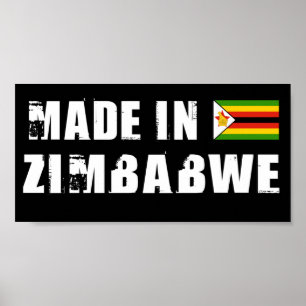 Poster Fait au Zimbabwe