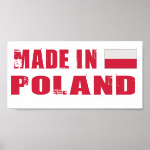 Poster Fait en Pologne