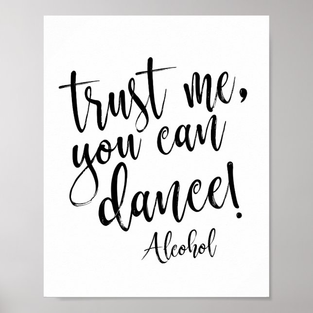 Poster Faites-moi confiance, vous pouvez danser panneau n (Devant)