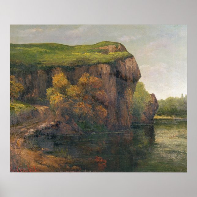 Poster Falaises Rocheuses (Devant)