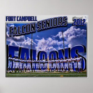 Poster Falcon Seniors 2011 - Classe de 2012