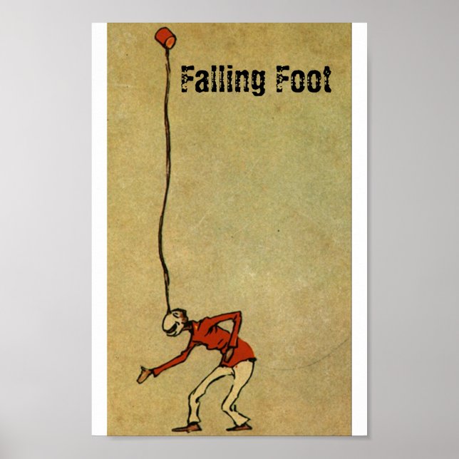 Poster Falling Foot live (Devant)