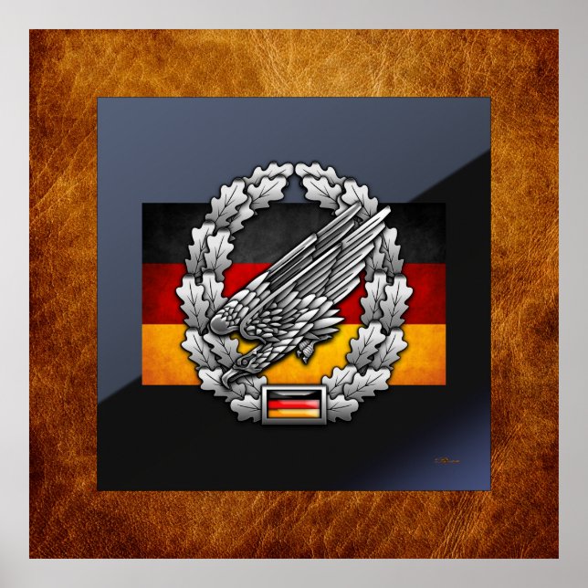 Poster Fallschirmjägertruppe (Devant)