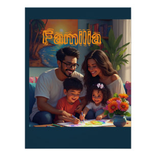 Poster Famille