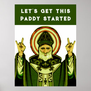 Poster Fantastique Saint Patrick's Day