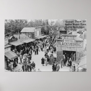 Poster Fantôme d'endroit de baie de Buena Park, la