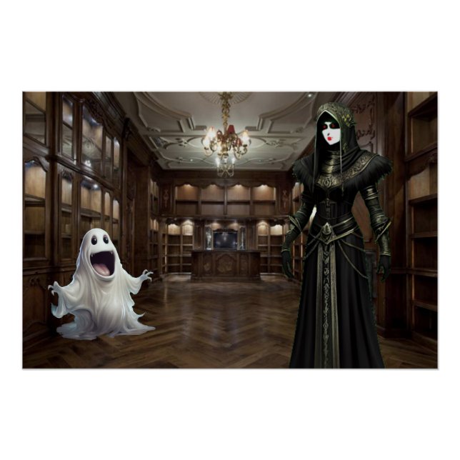 Poster Fantôme et goule (Devant)