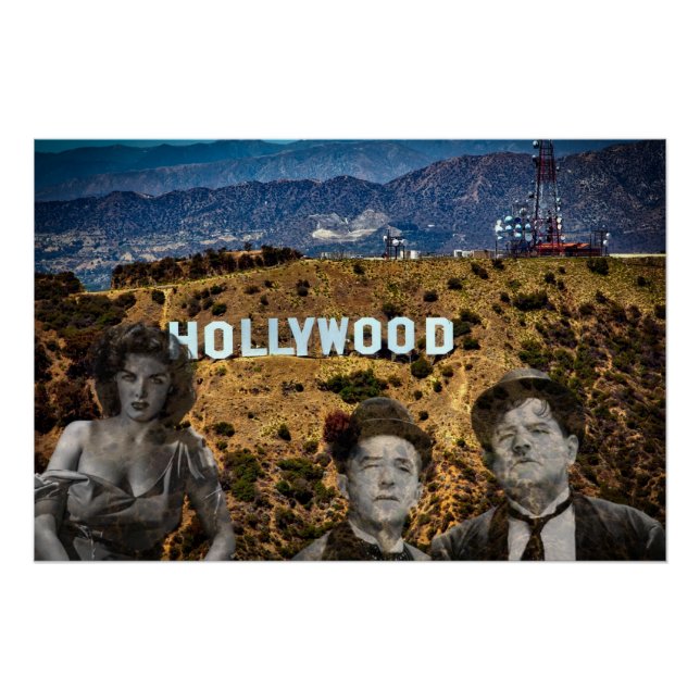 Poster Fantômes d'Hollywood (Devant)